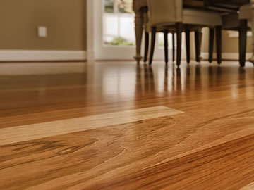 Wood floor restoration